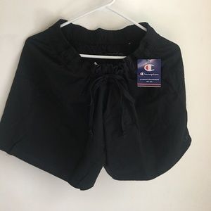 4 pack of brand new NWT champion ladies 2XL ladies black shorts-4 pairs.